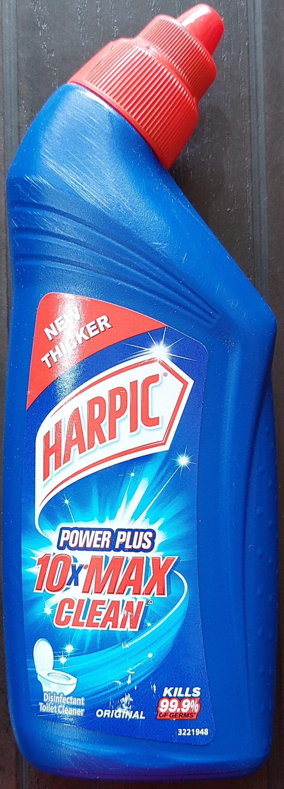Harpic New thicker power plus 10x max clean toilet cleaner Liquid